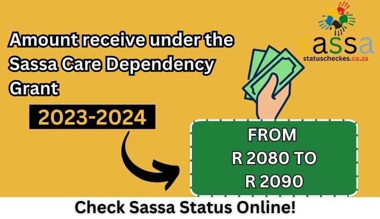Receive payment from Sassa care dependency Grant