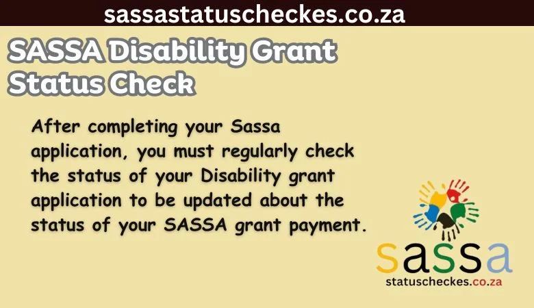 status check for sassa disability grant