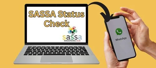 Sassa status check through Whatsapp